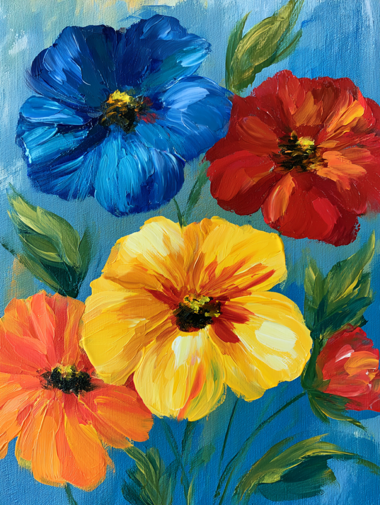 (Online) Paint Party - Flowers